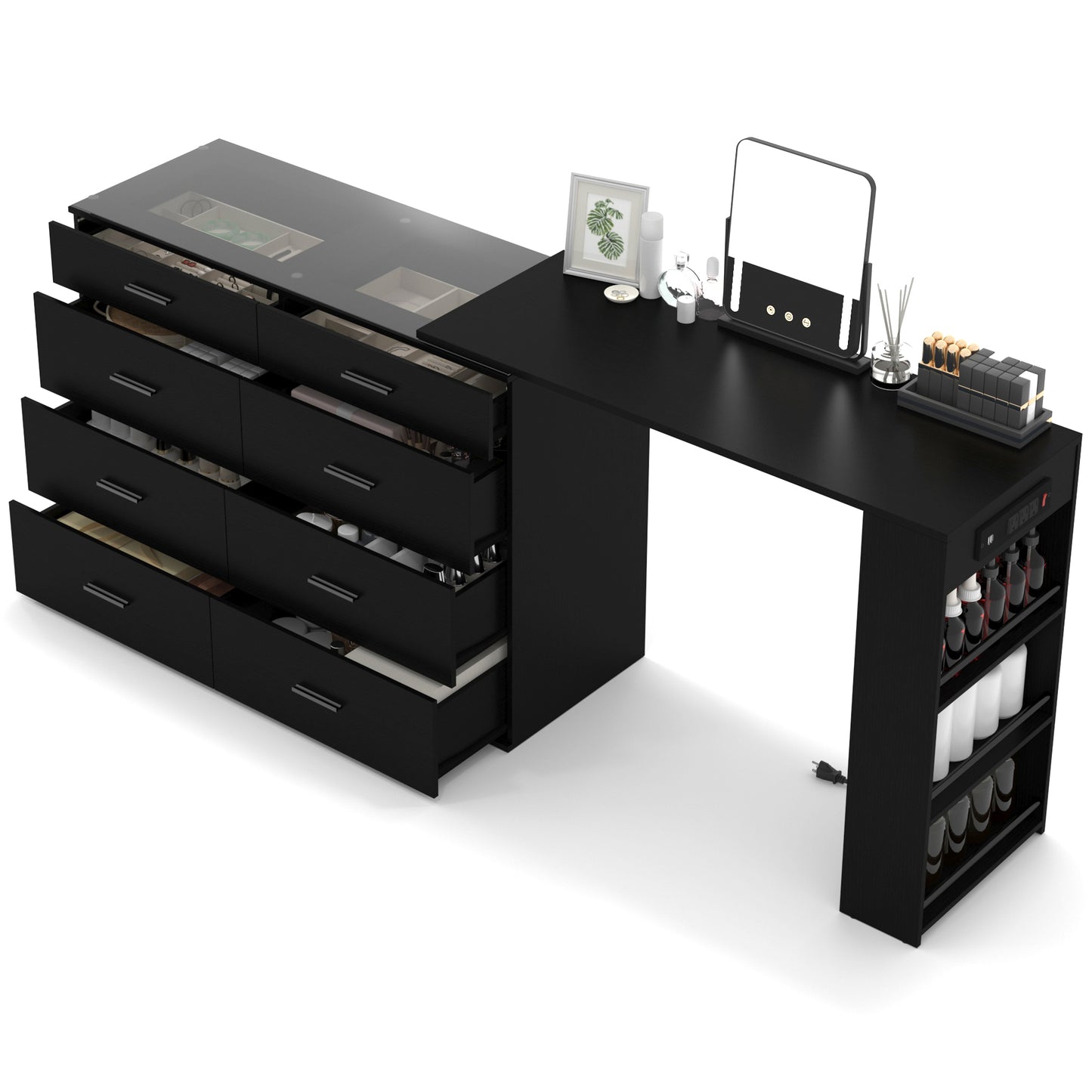 Vanity Desk with LED