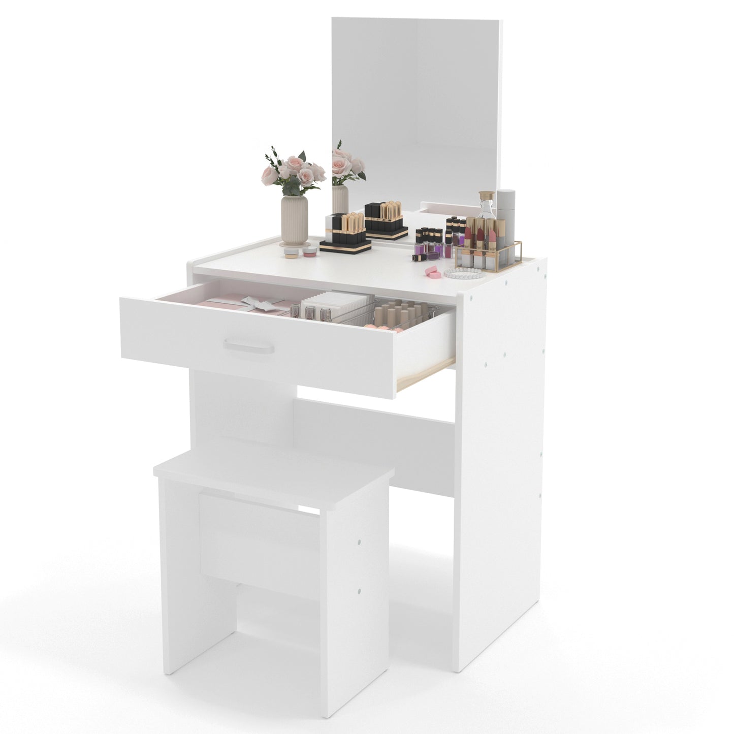 Vanity Desk with Mirror