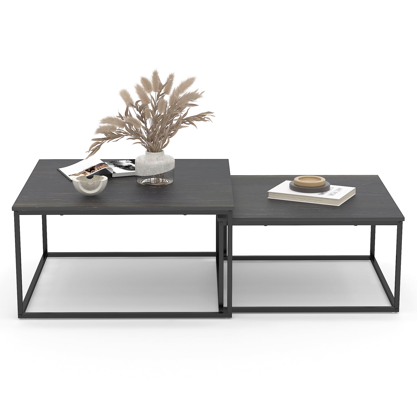 Coffee Table Set,Black