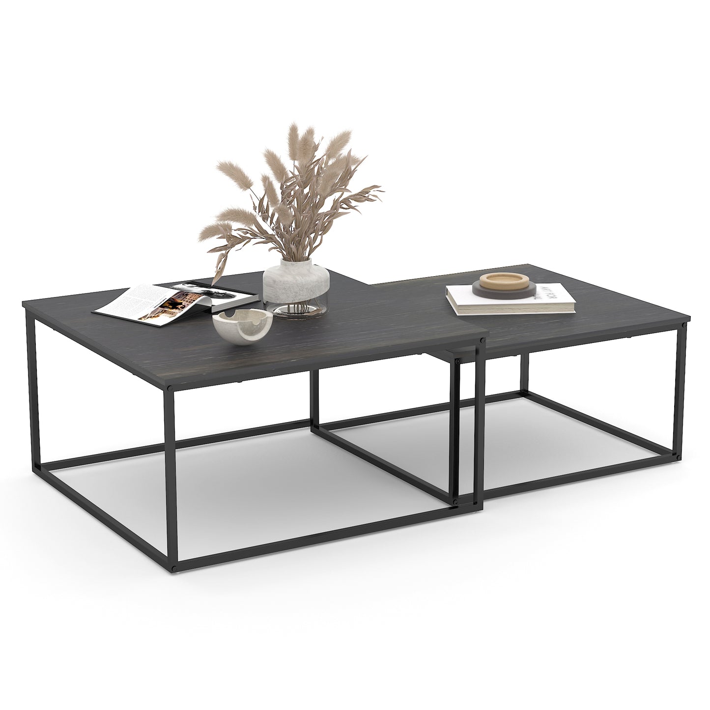 Coffee Table Set,Black