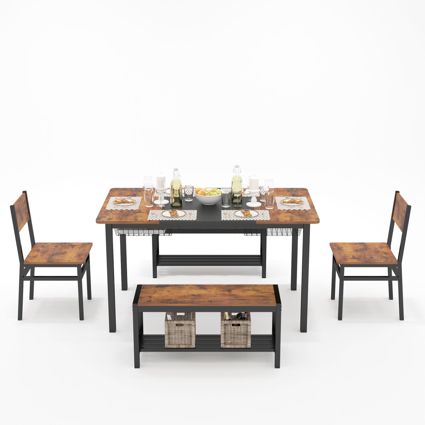 Dining Table Set for 4-6 People
