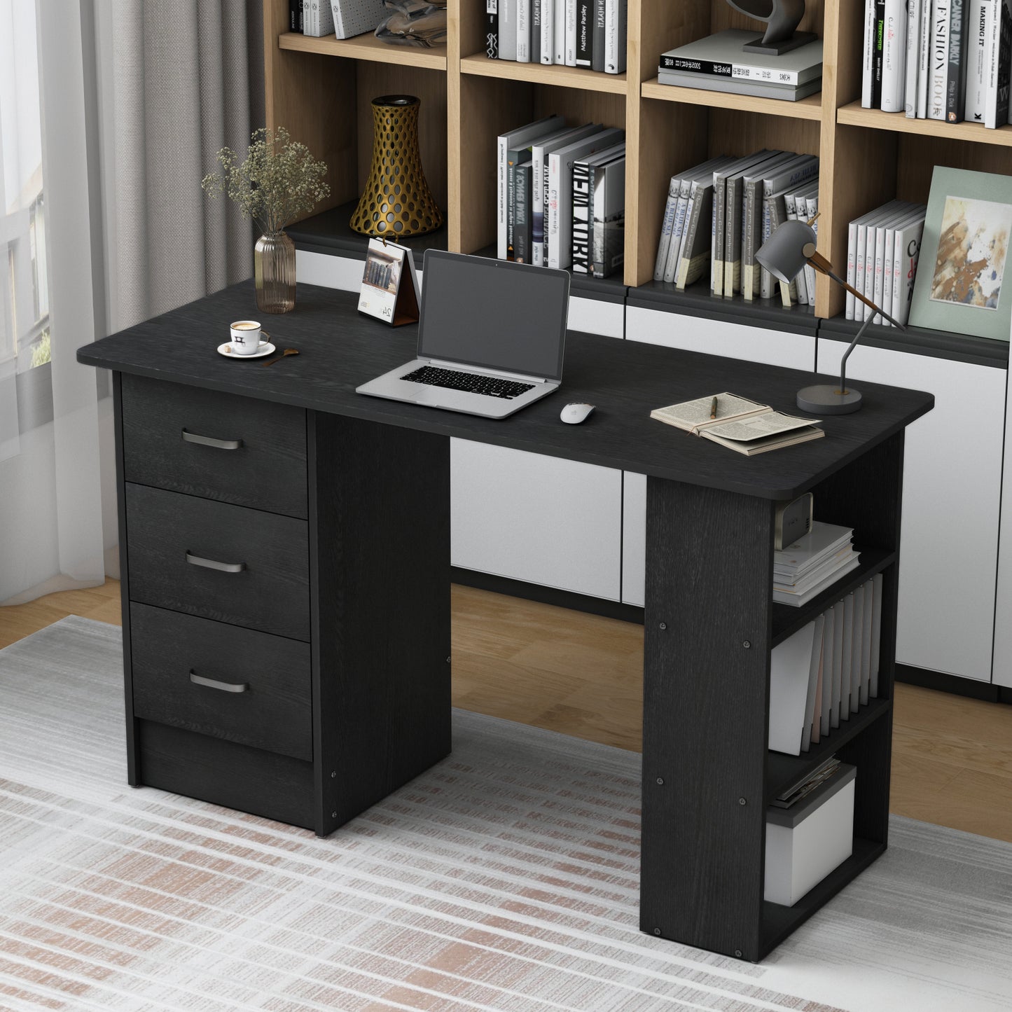 Writing Desk for Home Office,Black