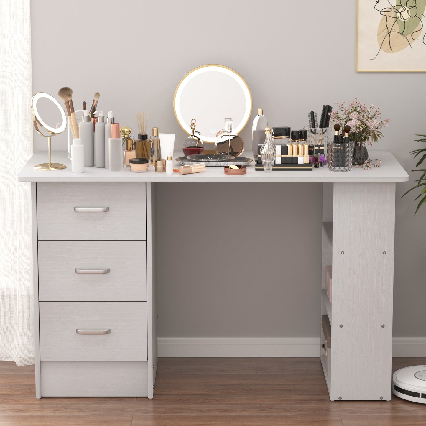 Writing Desk for Home Office,White