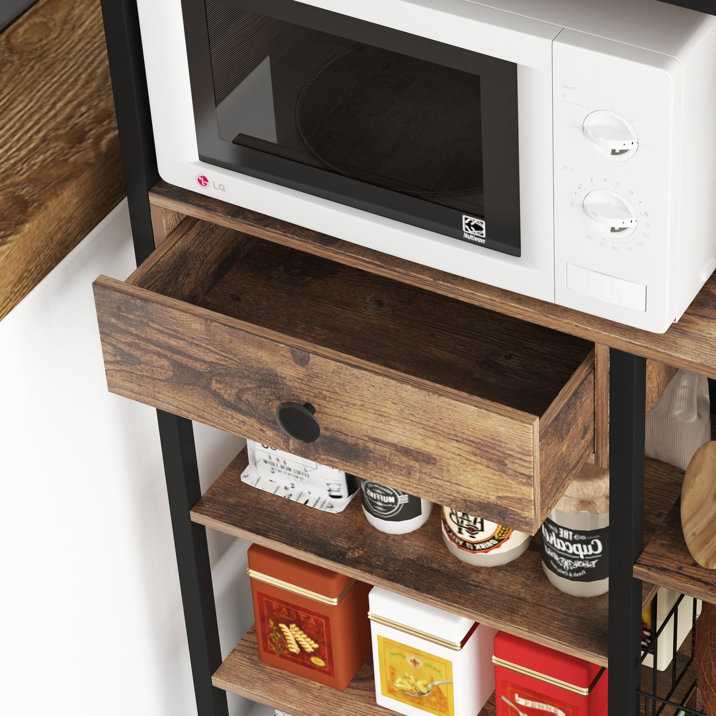 5-Tier Kitchen Bakers Rack