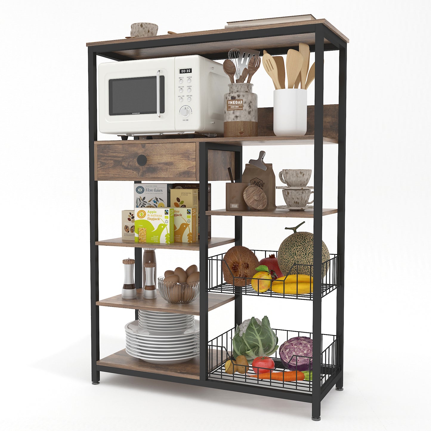 5-Tier Kitchen Bakers Rack