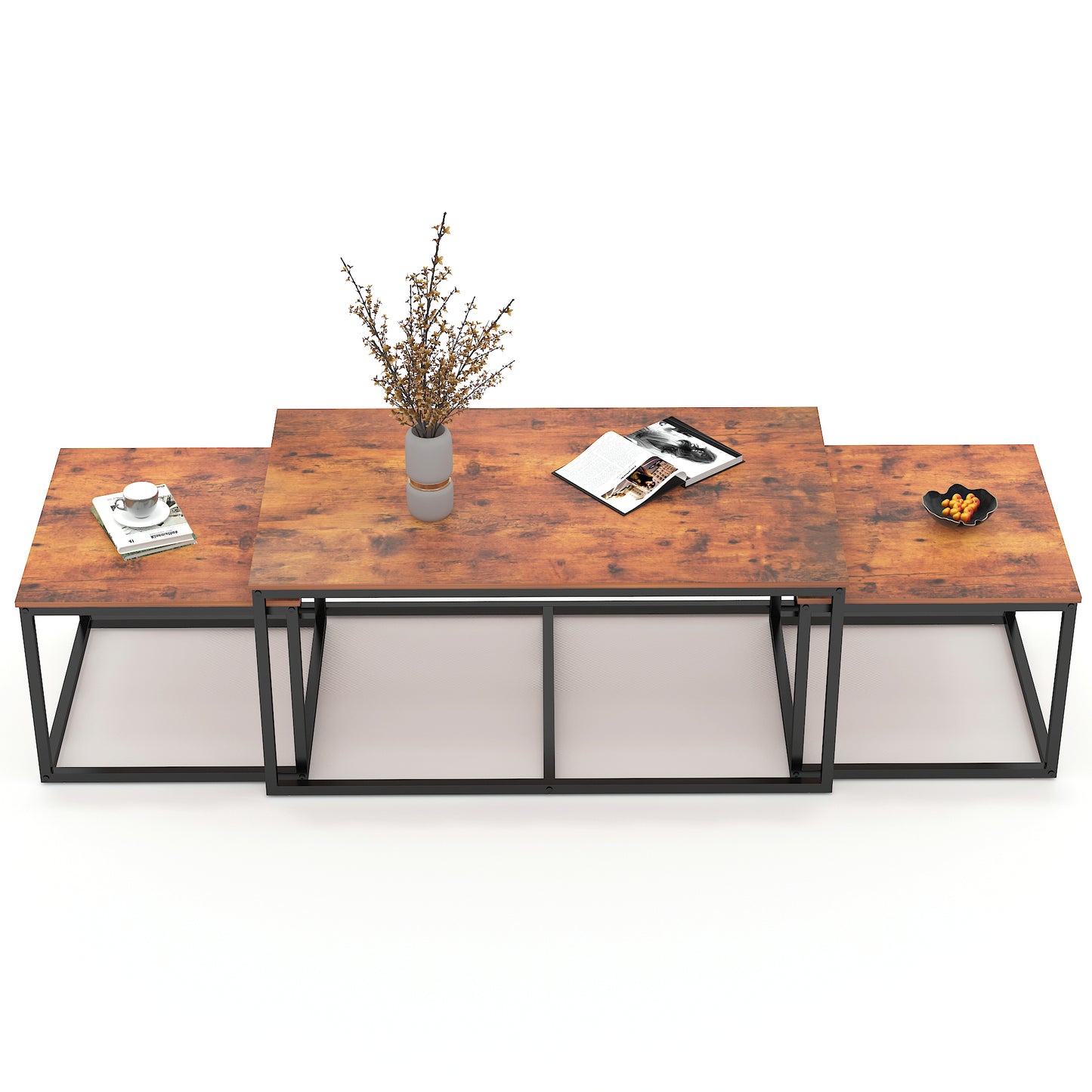 3 Pieces Nesting Coffee Tables