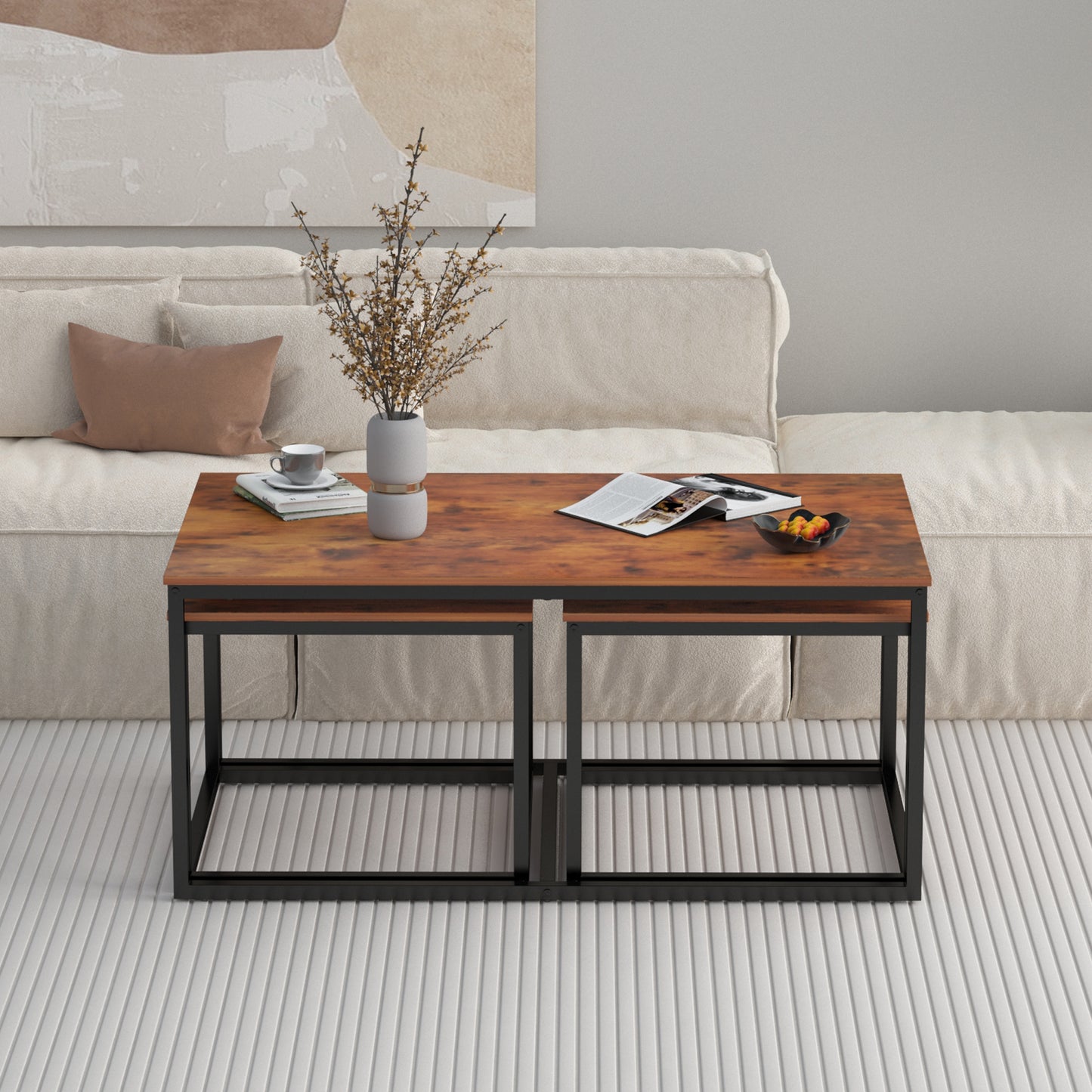 3 Pieces Nesting Coffee Tables