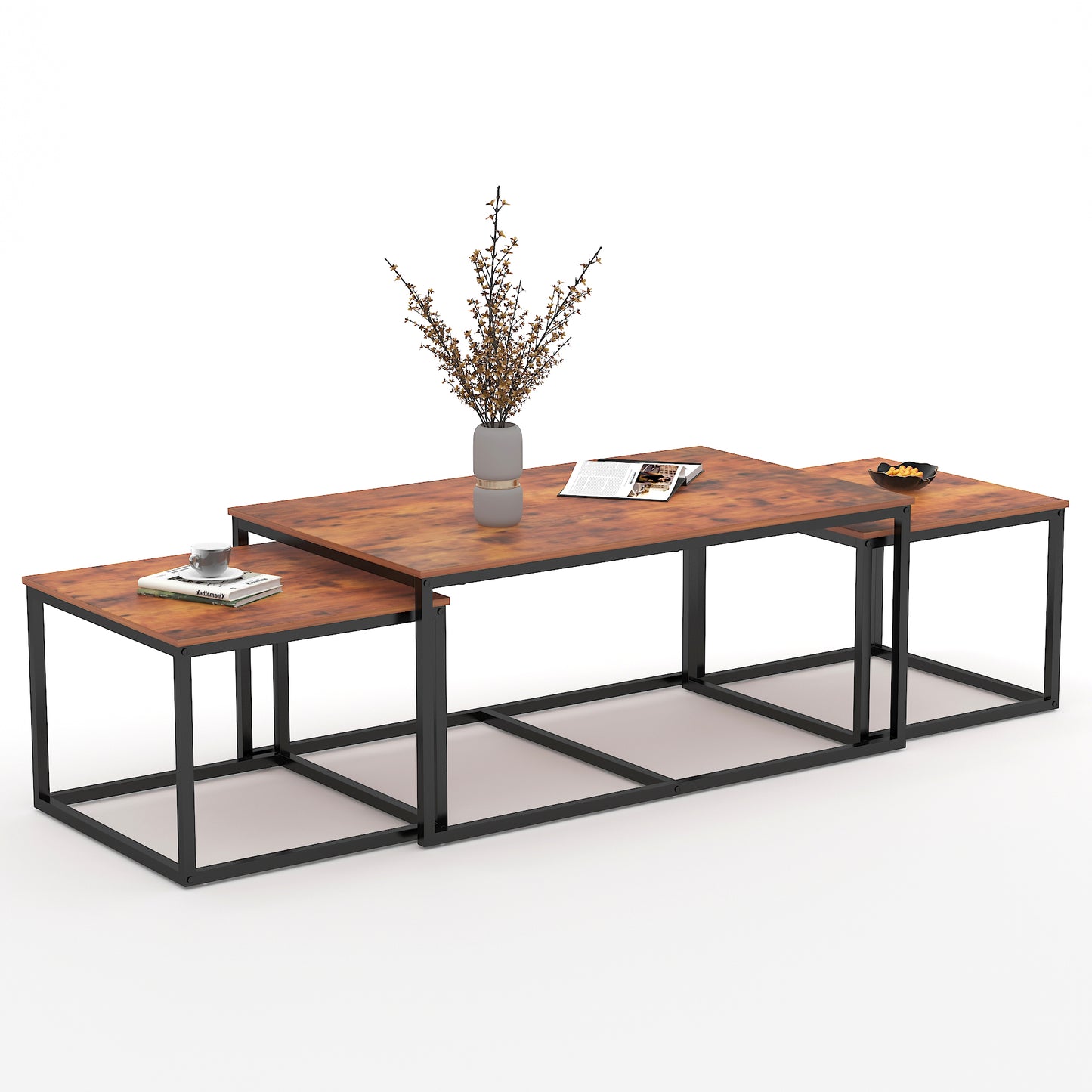 3 Pieces Nesting Coffee Tables