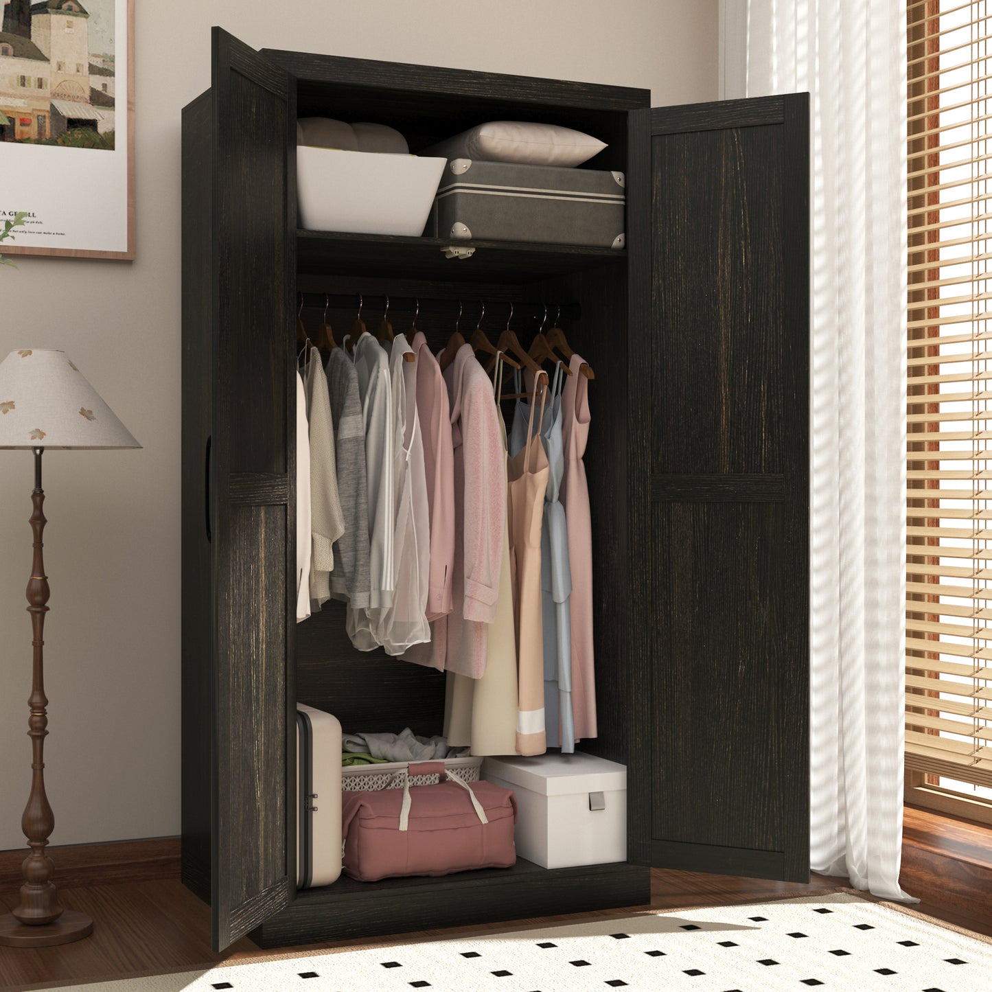 Large Armoire Wardrobe Closet