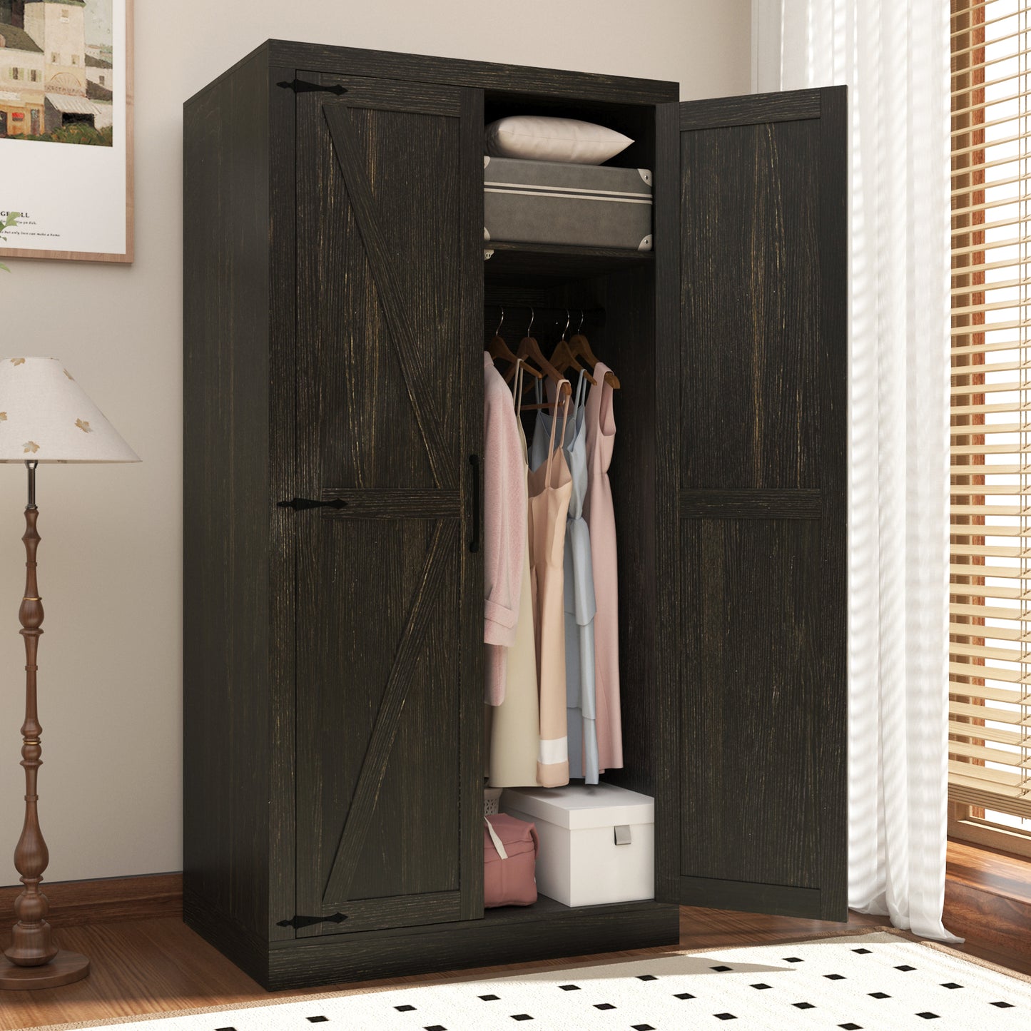 Large Armoire Wardrobe Closet