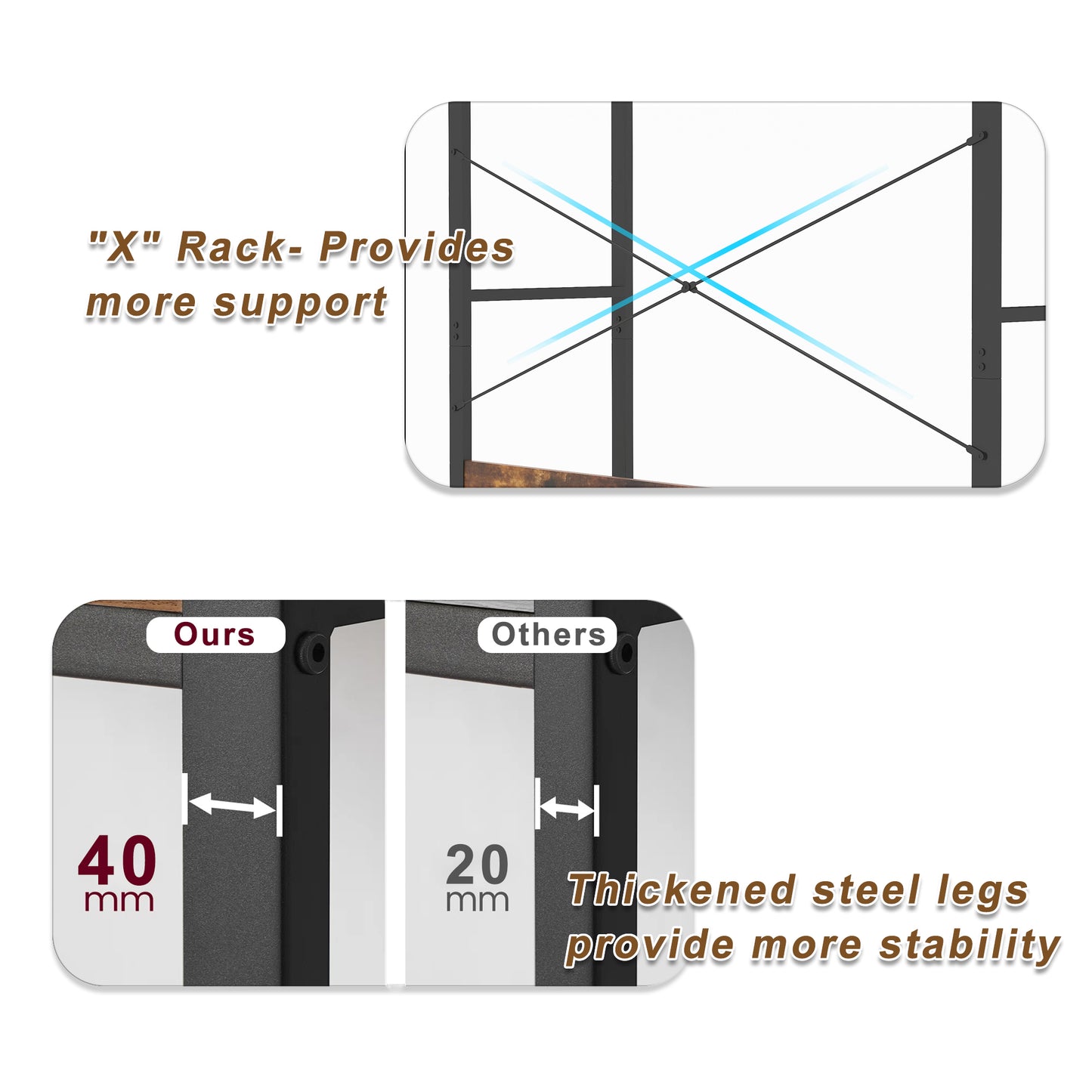 Garment Rack with Drawers