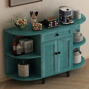 Sideboard Buffet Cabinet with Power Outlet