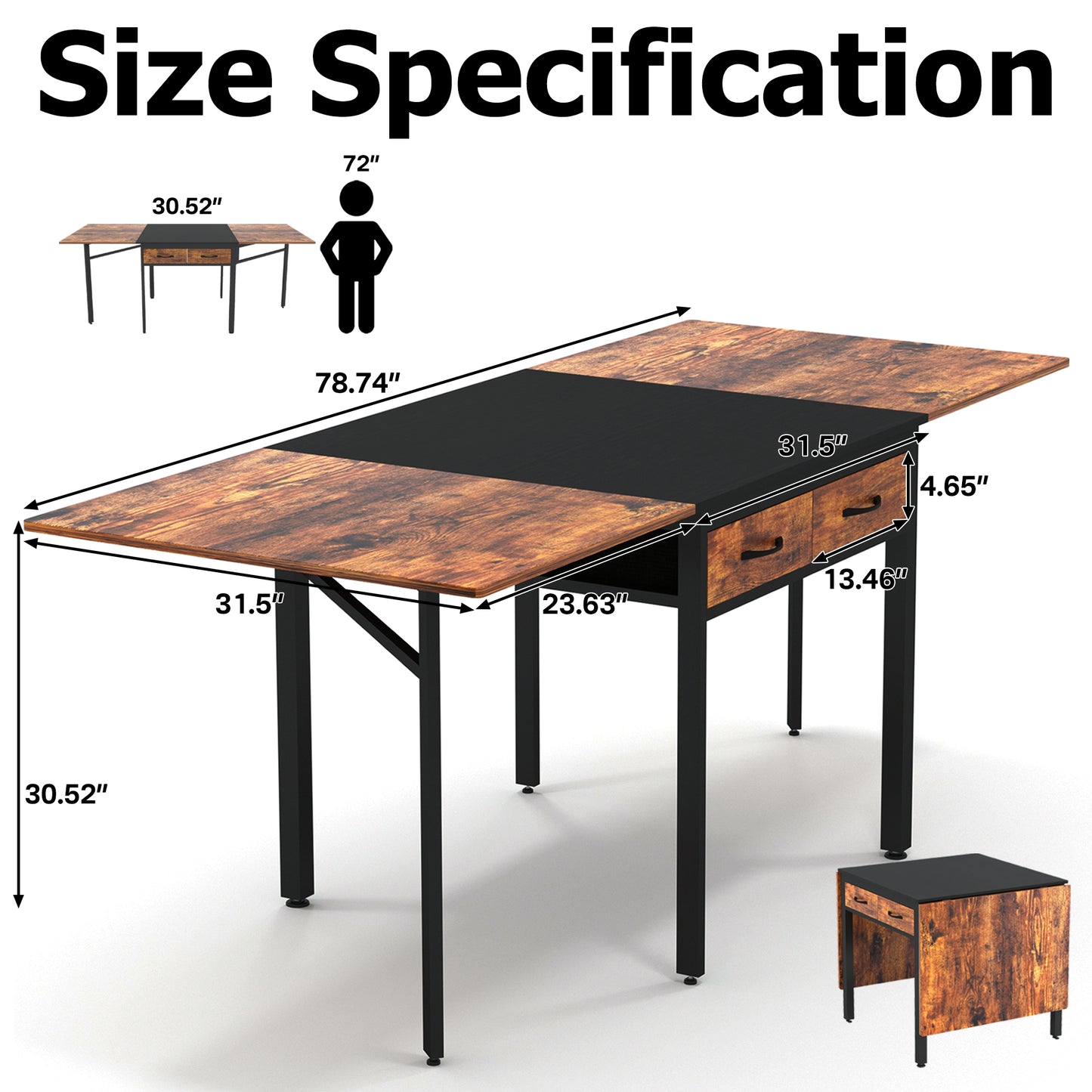 Foldable Dining Table