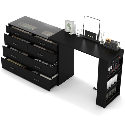 Vanity Desk with LED