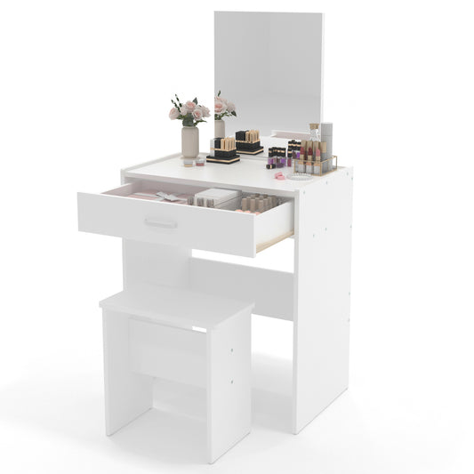 Vanity Desk with Mirror
