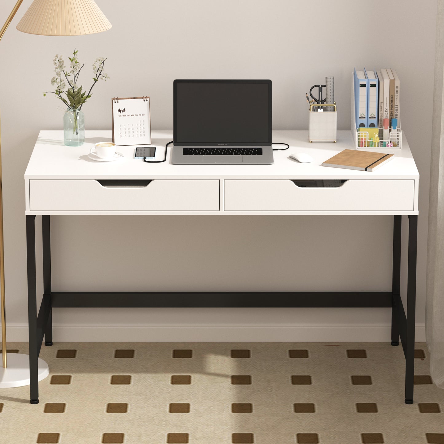 Writing Desk with Hidden Compartment