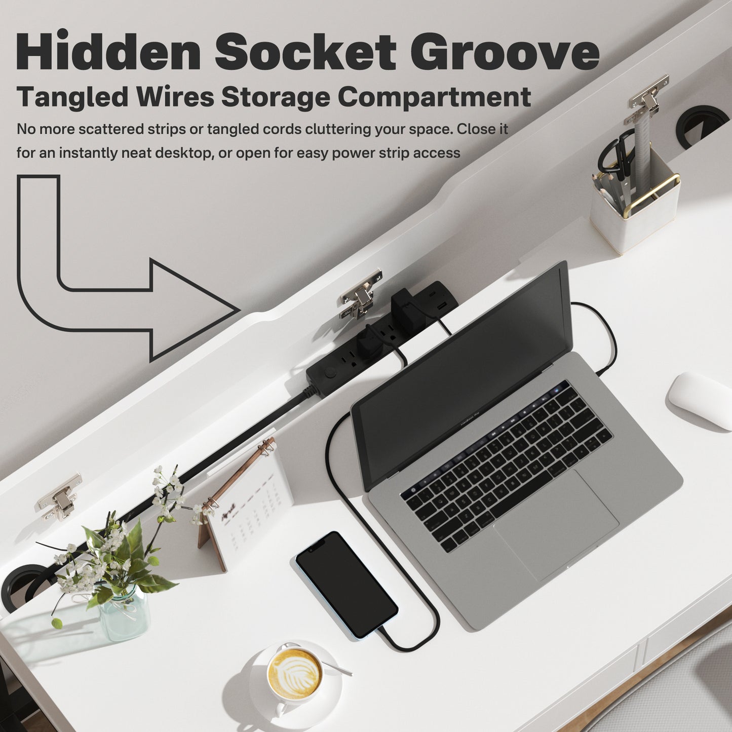 Writing Desk with Hidden Compartment