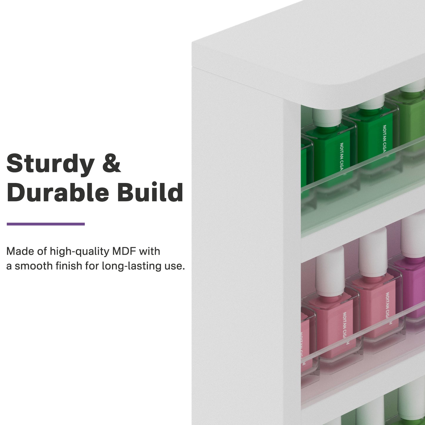 Nail Polish Rack Wall Mounted
