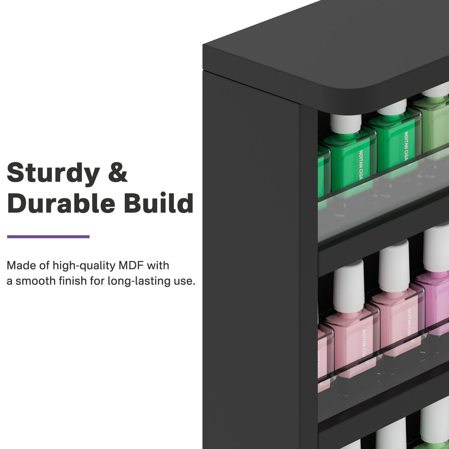 Nail Polish Rack Wall Mounted