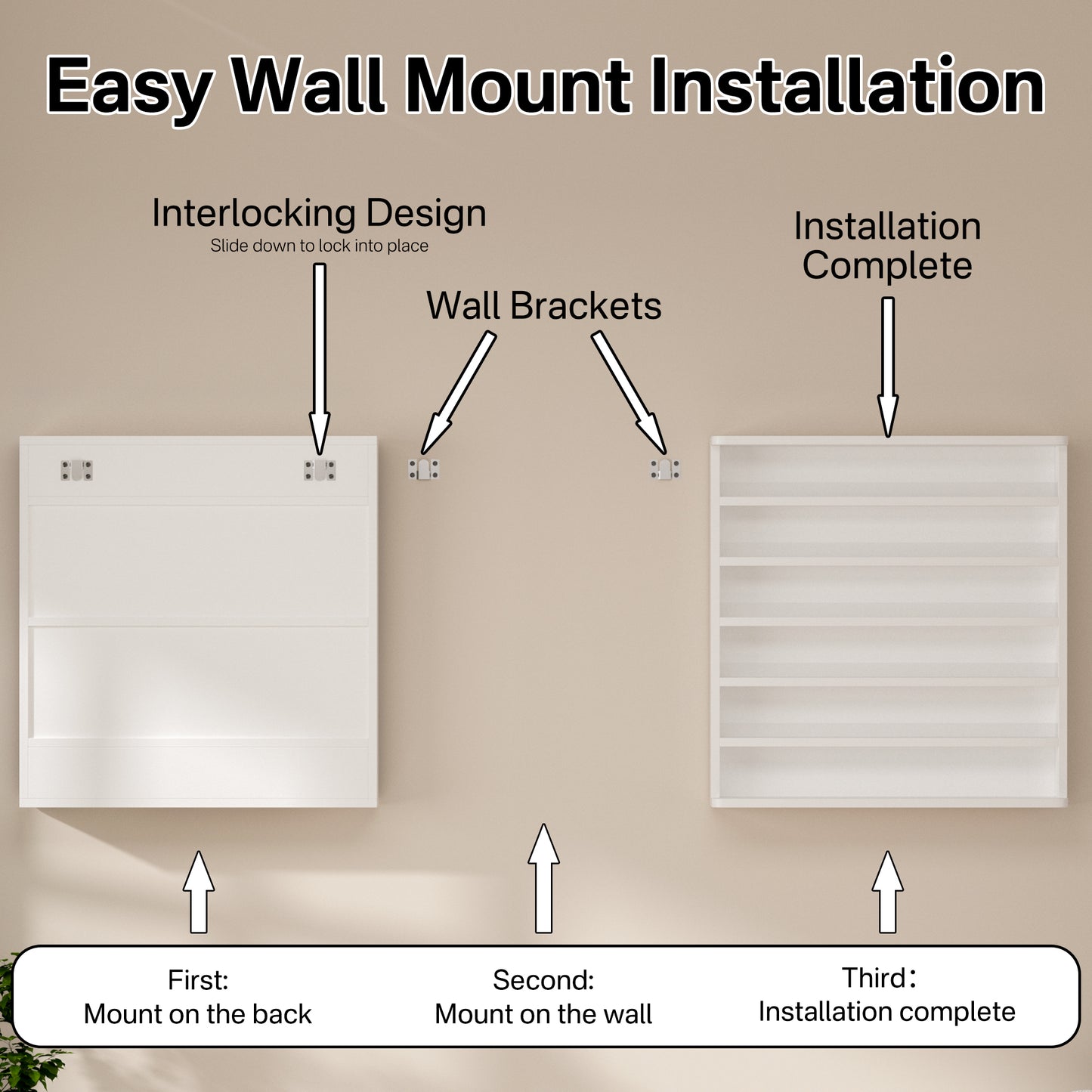 Nail Polish Rack Wall Mounted